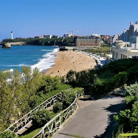 アパート Plage, Piscine, Terrasse Vue Ville Au Coeur De Biarritz Pour Vacances, Teletravail, Sport, Culture, *