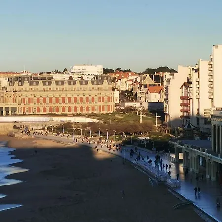 アパート Plage, Piscine, Terrasse Vue Ville Au Coeur De Biarritz Pour Vacances, Teletravail, Sport, Culture, ビアリッツ