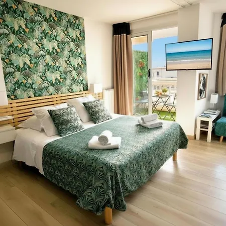 公寓 Biarritz Plage - Terrasse & Piscine Residence 比亚里茨