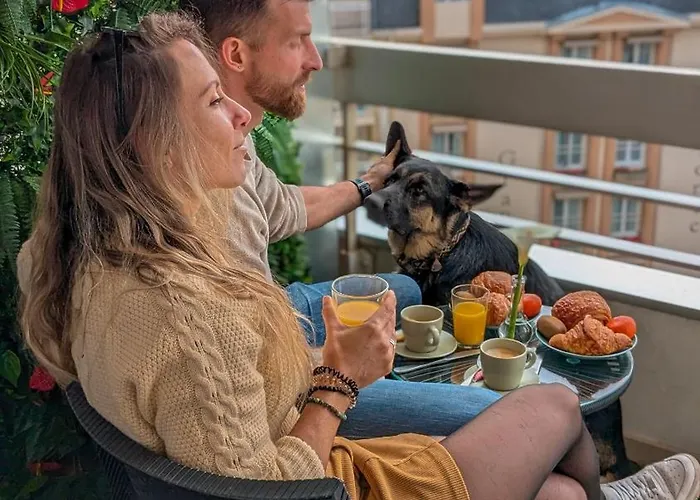 - Terrasse & Piscine 아파트 *