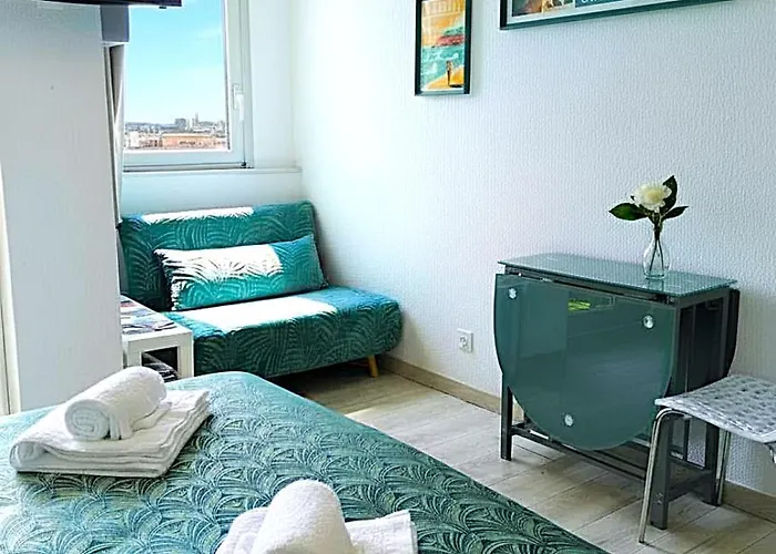 Biarritz Plage - Terrasse & Piscine Residence 公寓